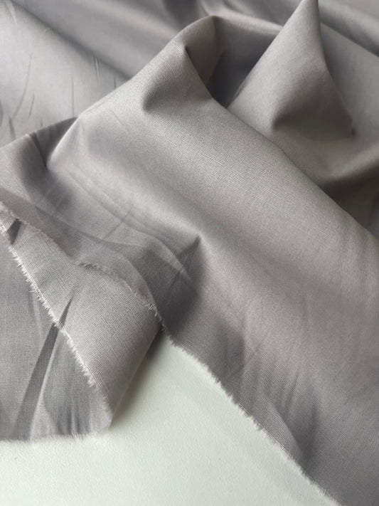 Poplin stretch prestige mid grey