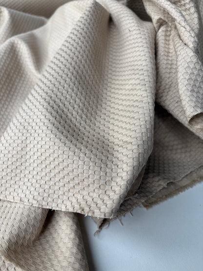 PC HOLLY 014 sand coloured structured cotton stretch