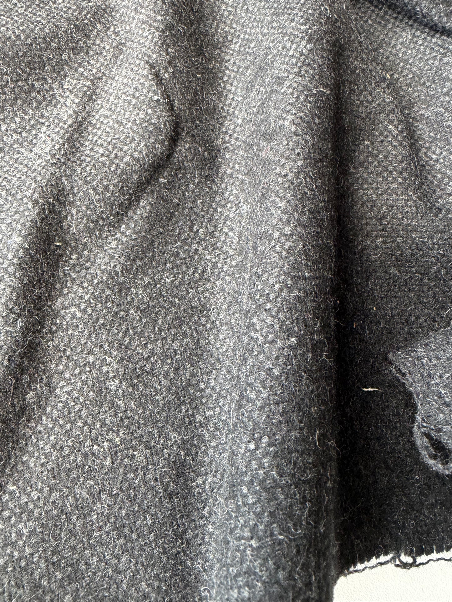 HOLLY 017 grey shetland wool tweed