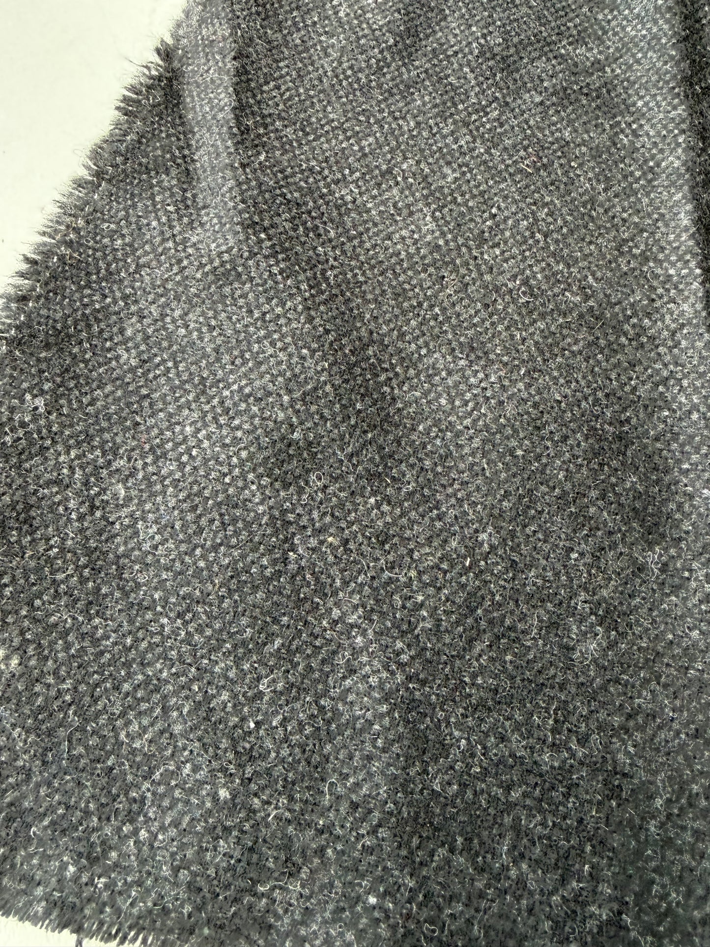 HOLLY 017 grey shetland wool tweed