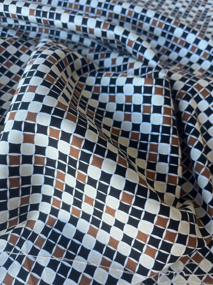 MARTY 002 cotton satin stretch squares and rounds