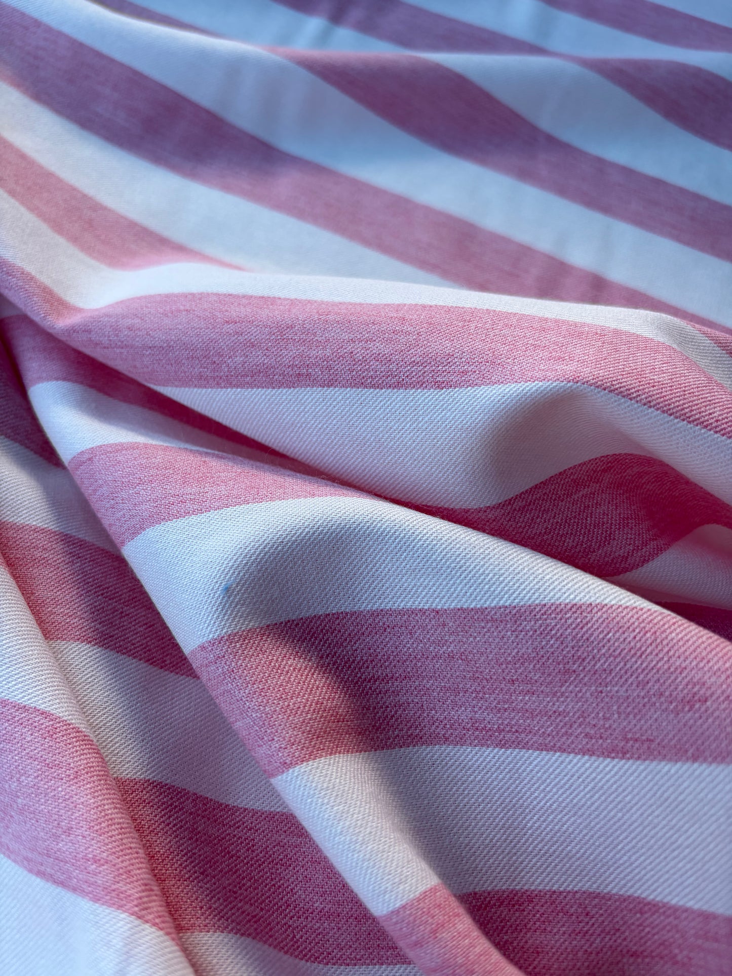 NOA 011 colourwoven cotton stripes pink