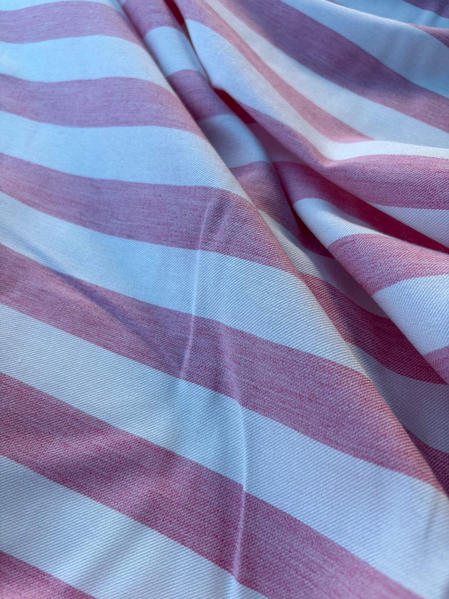 NOA 011 colourwoven cotton stripes pink