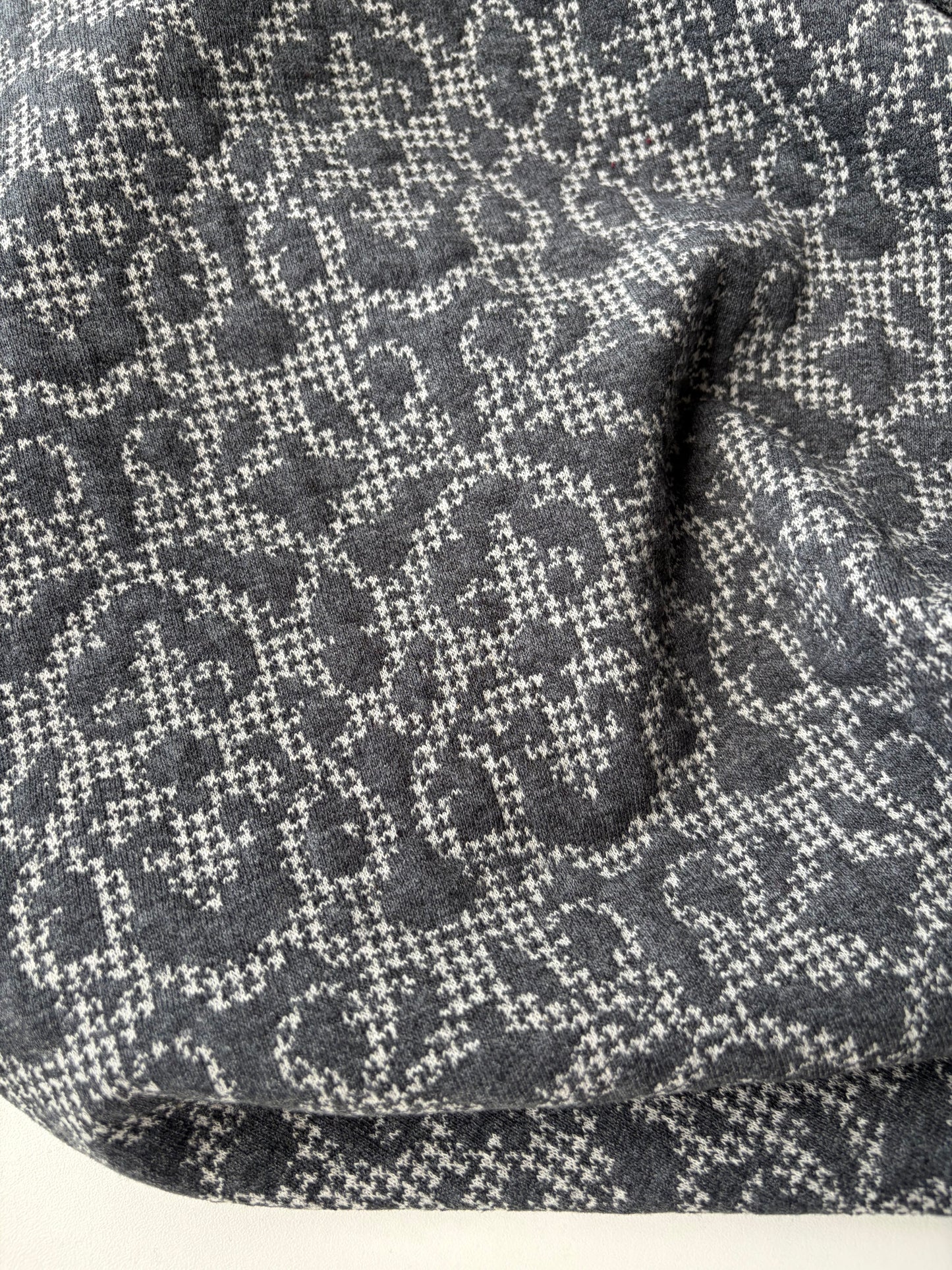 HOLLY 018 grey jersey jacquard