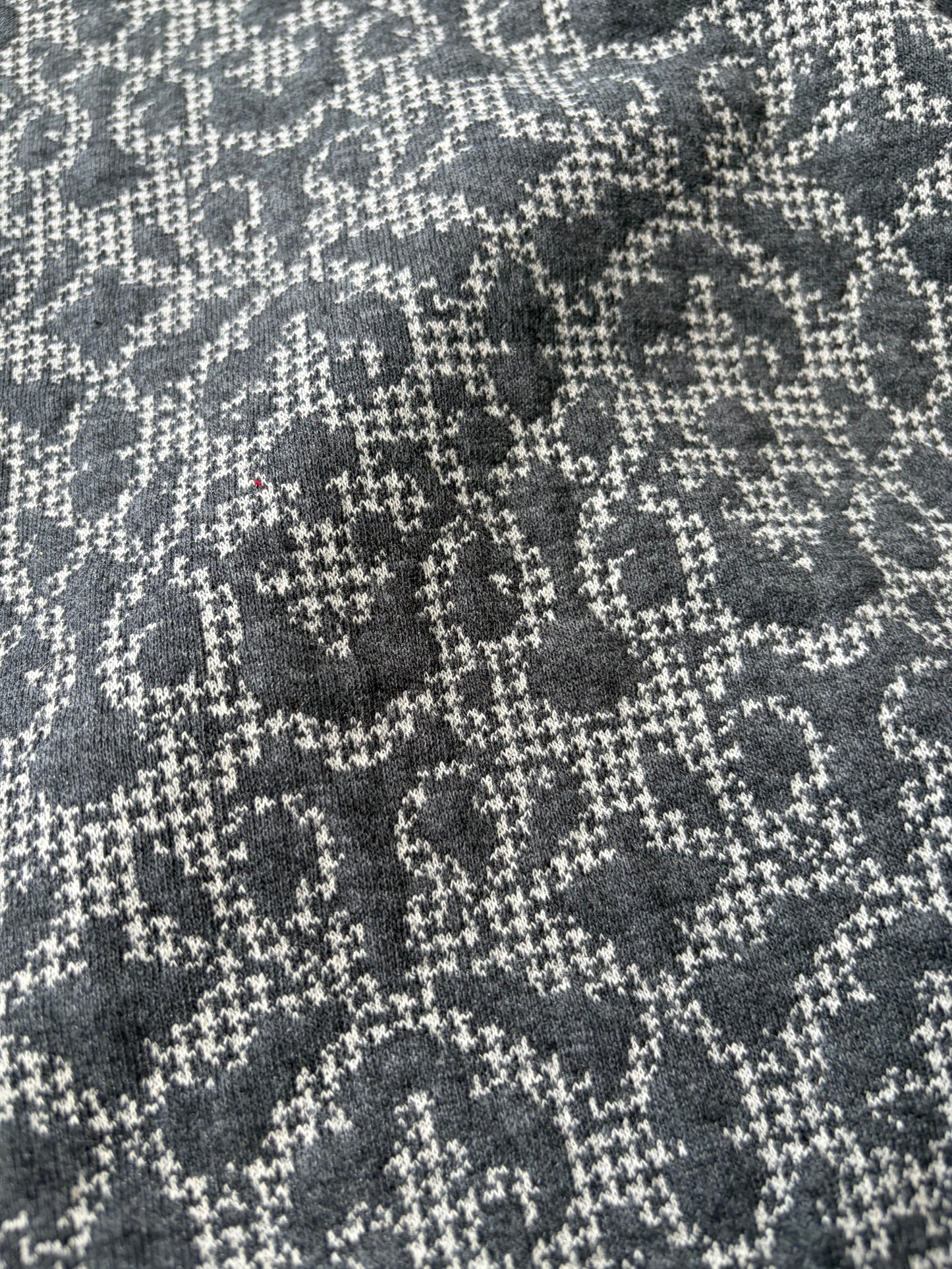 HOLLY 018 grey jersey jacquard
