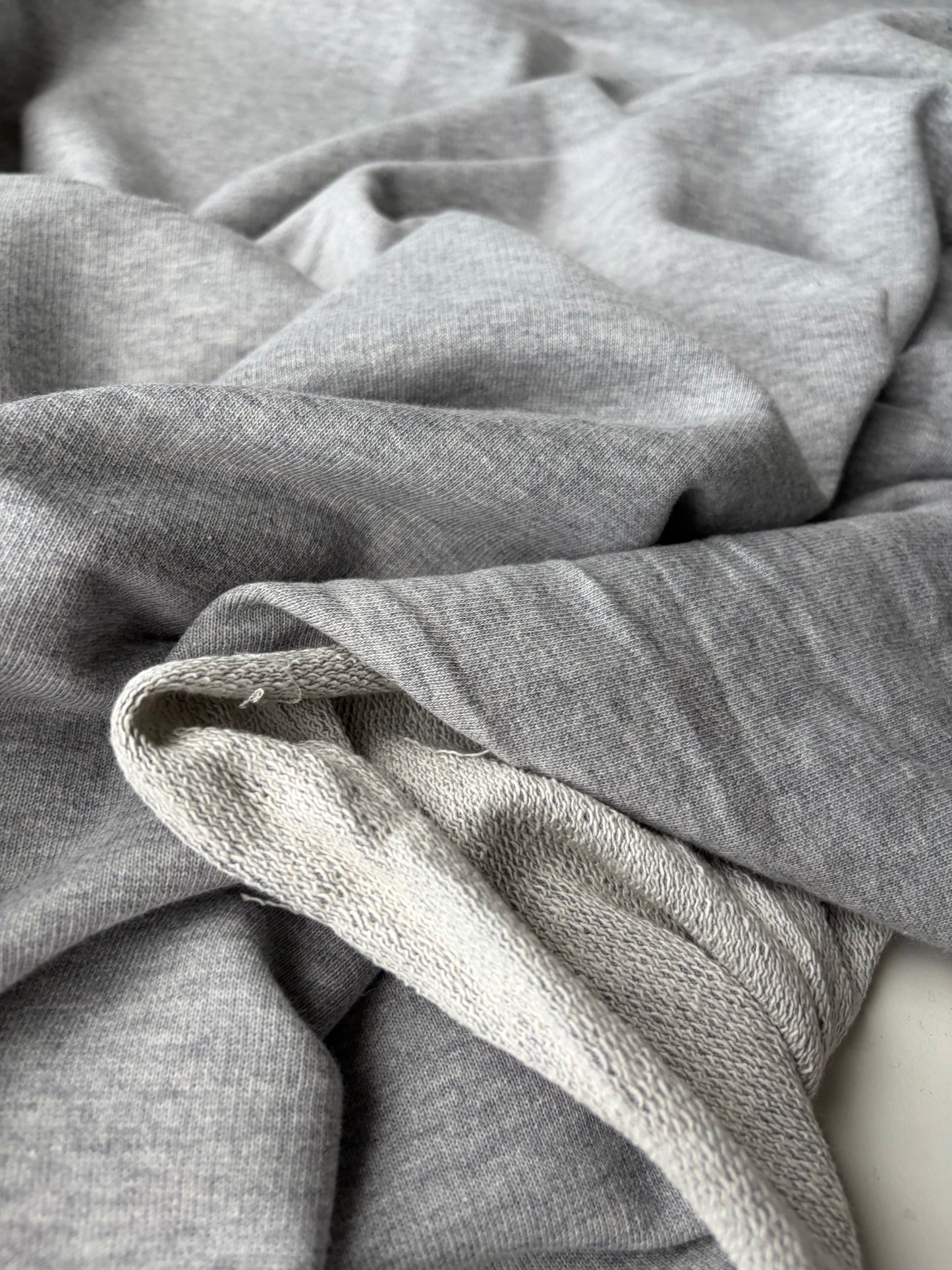 HOLLY 020 grey coloured French Terry