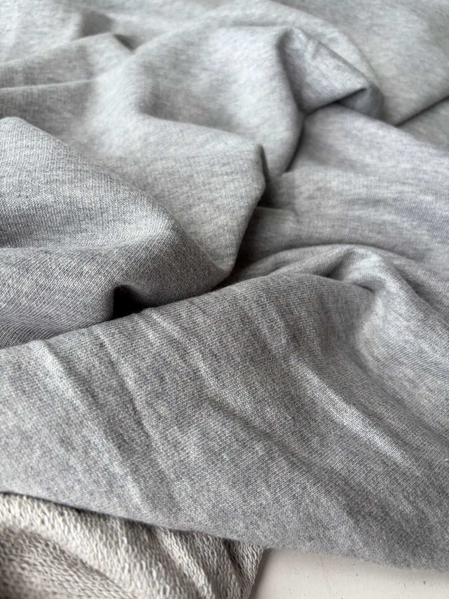 HOLLY 020 grey coloured French Terry