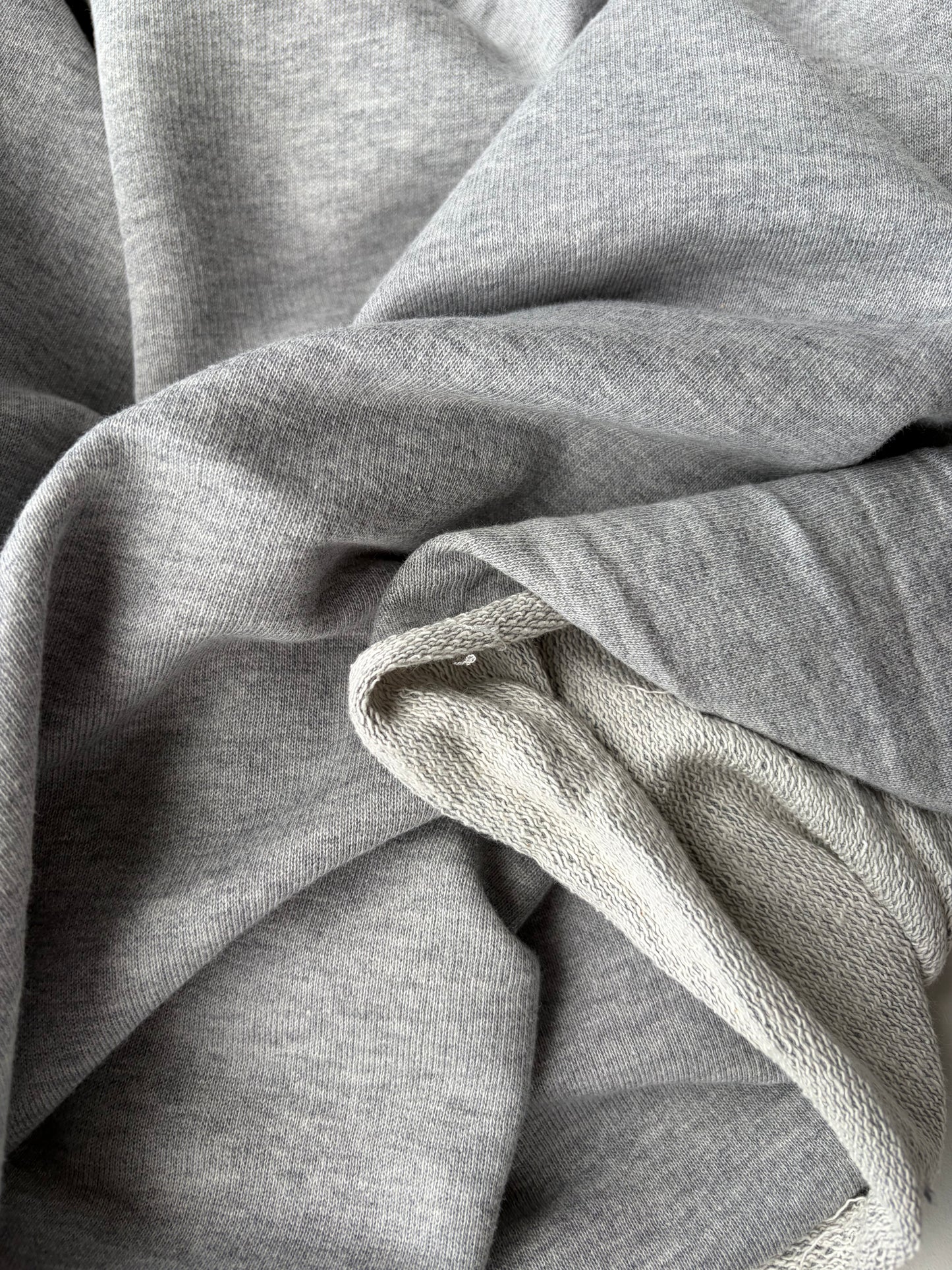 HOLLY 020 grey coloured French Terry