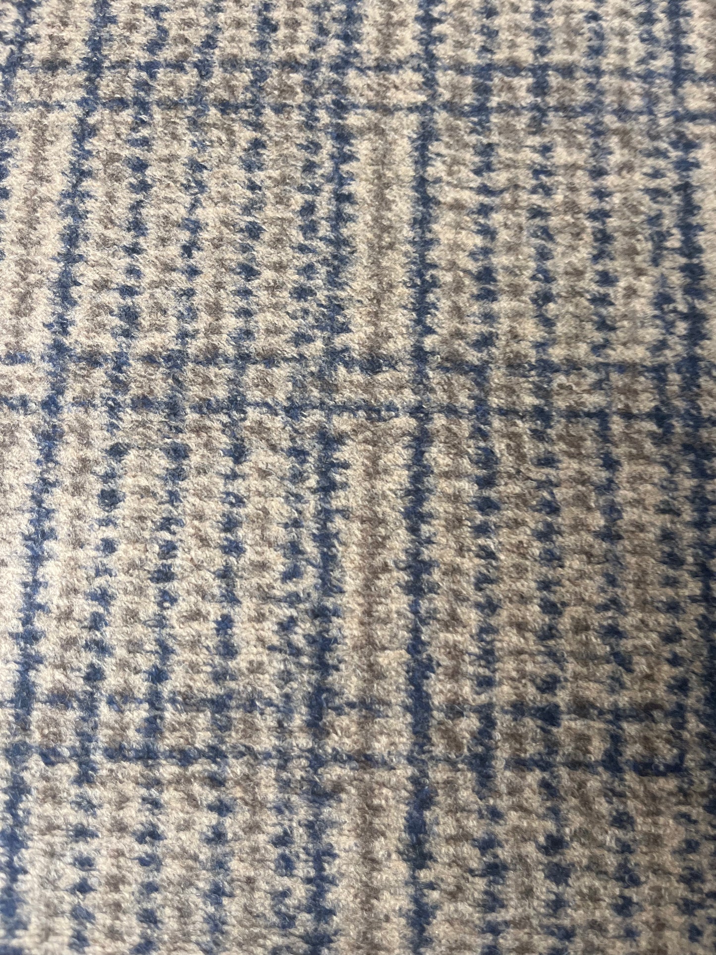 POLO 025 heavy Wool jersey check