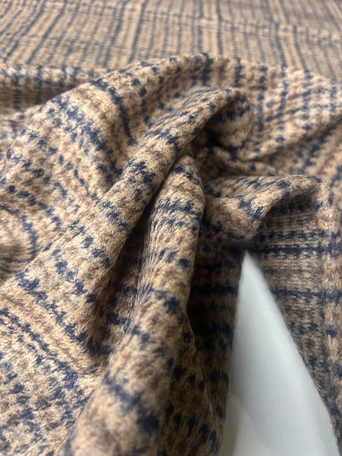 POLO 025 heavy Wool jersey check