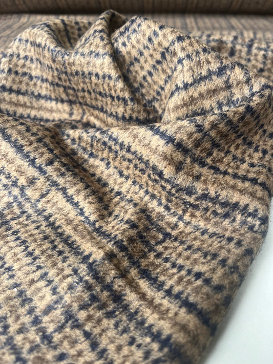 POLO 025 heavy Wool jersey check