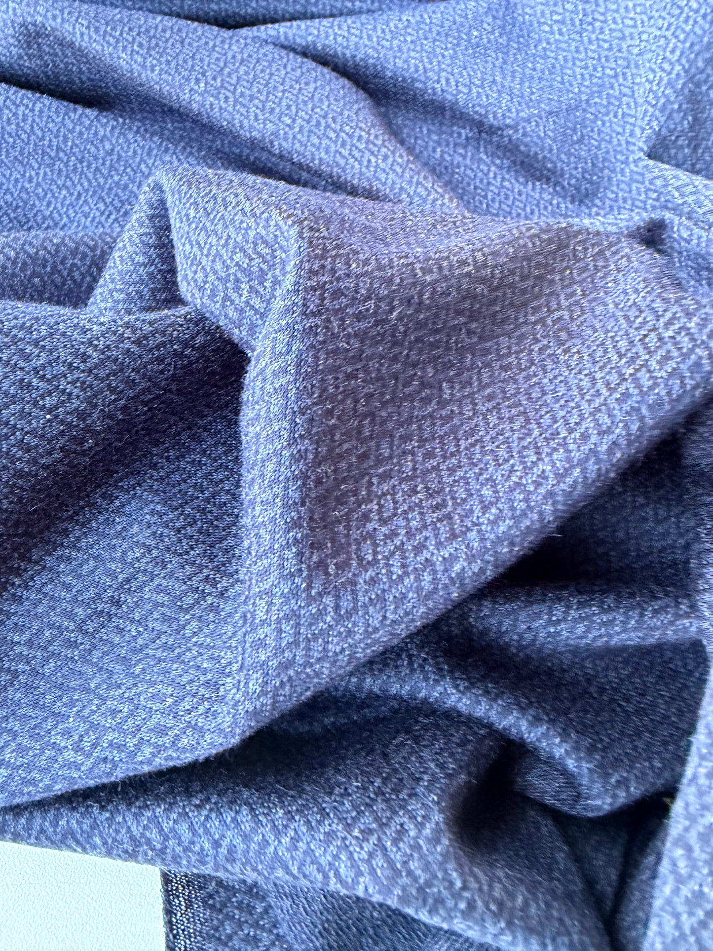 HOLLY 023 navy cotton jersey jacquard