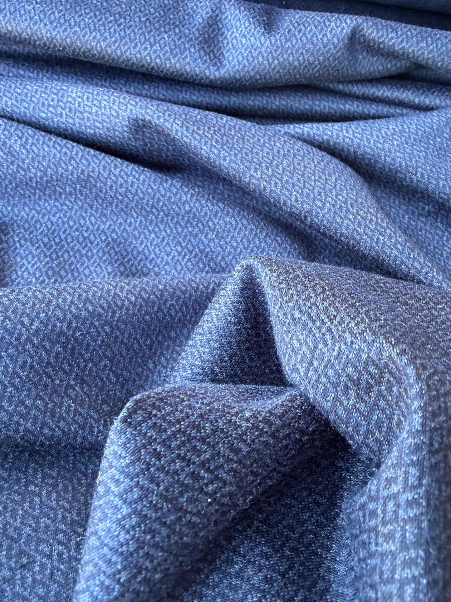HOLLY 023 navy cotton jersey jacquard