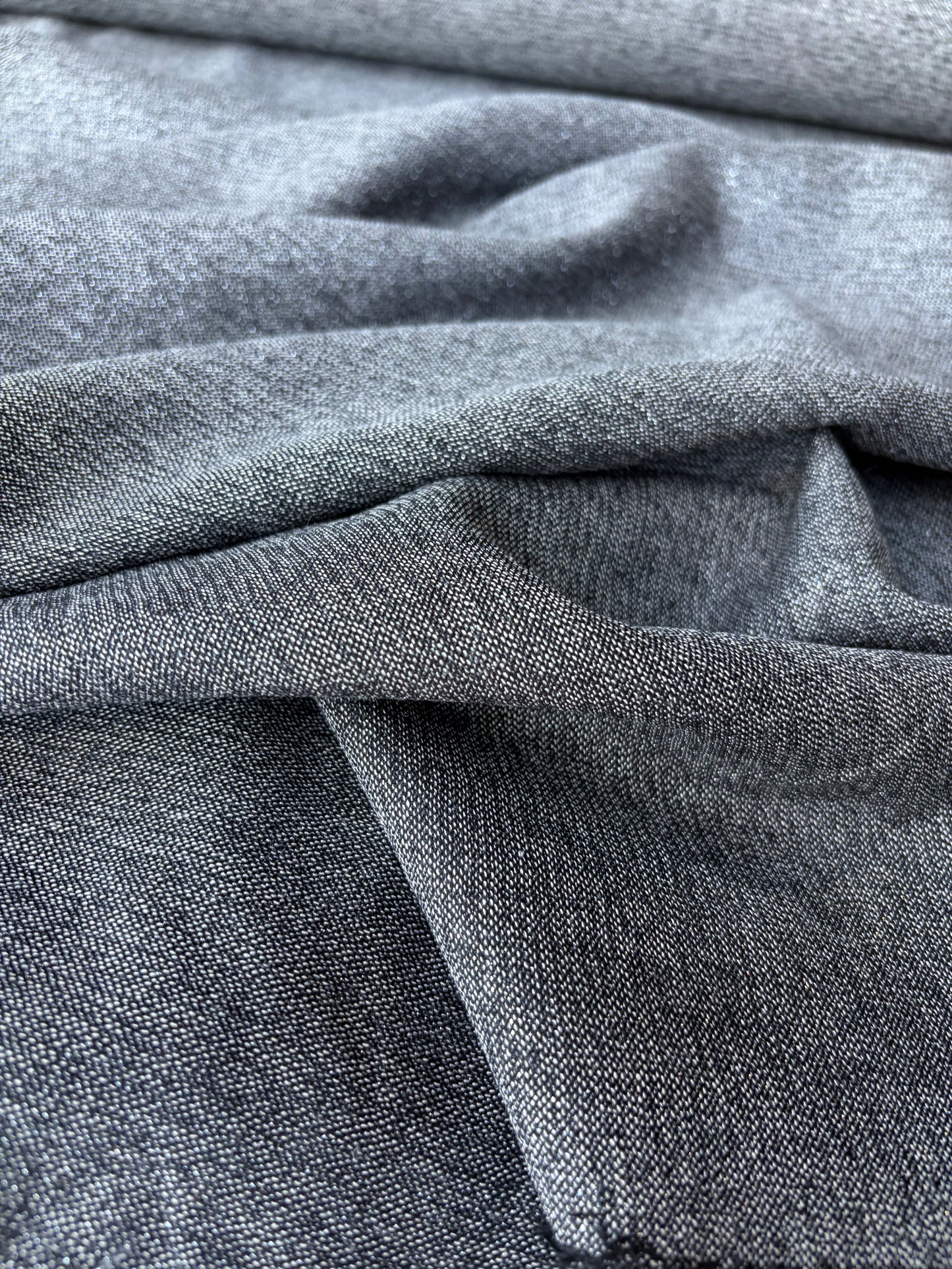 HOLLY 024 dark grey wool blanket with sparkling lurex