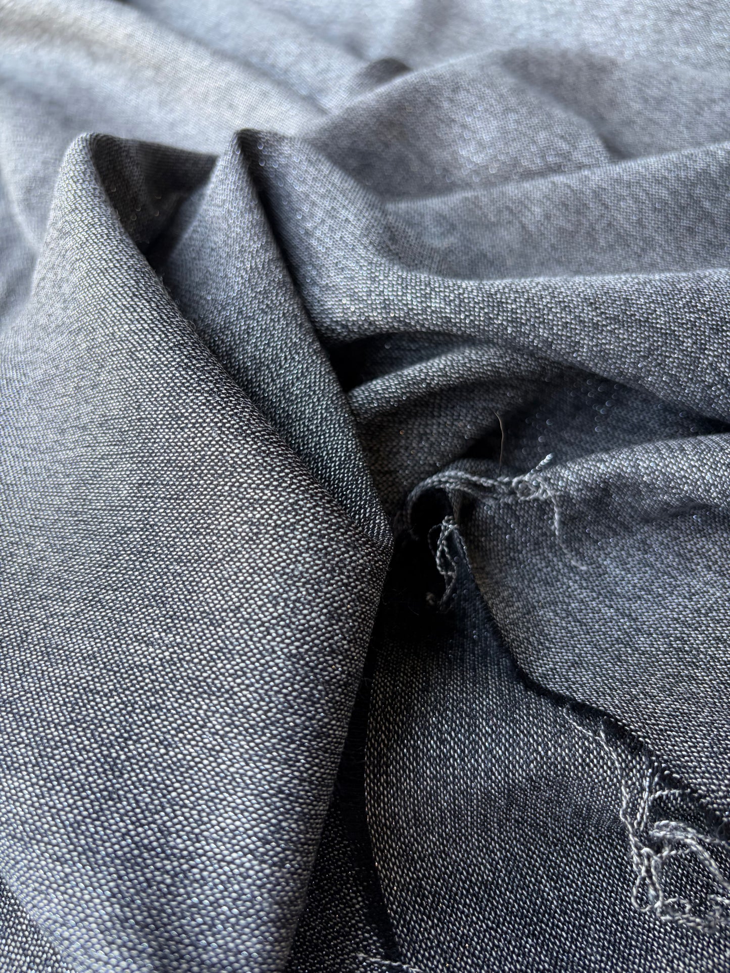 HOLLY 024 dark grey wool blanket with sparkling lurex