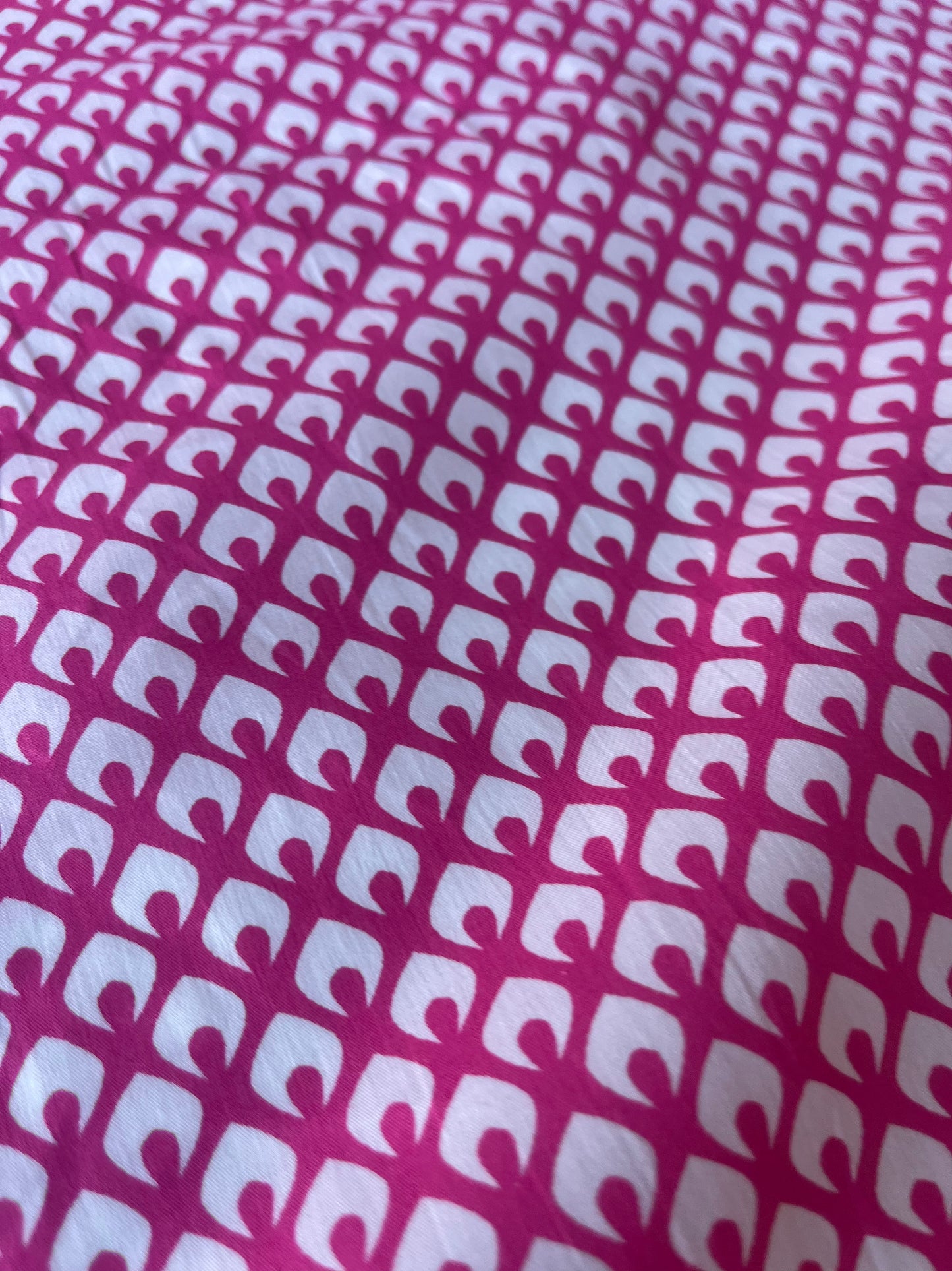 MARTY 012 cotton poplin stretch white/pink