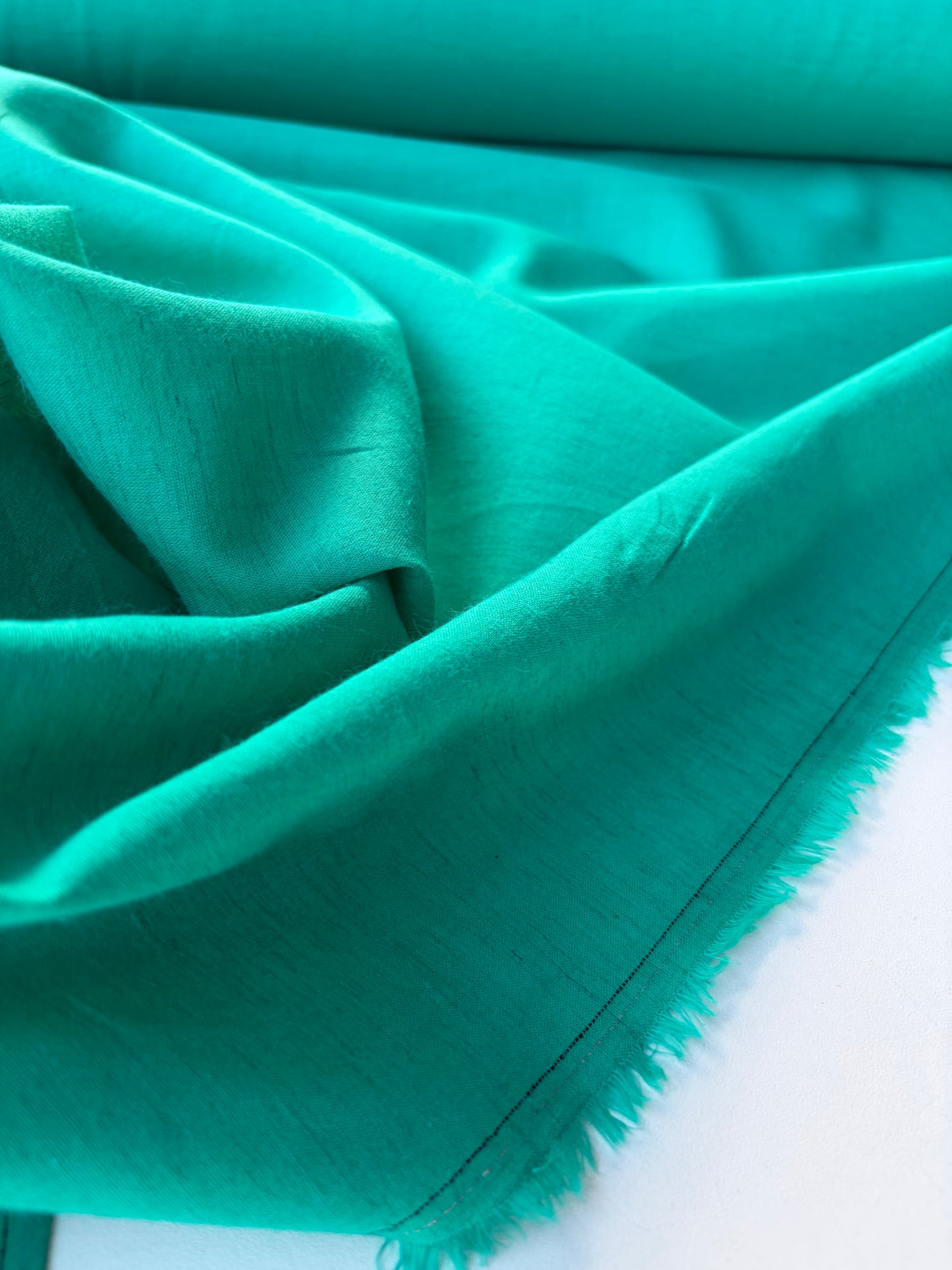 NOA 022 voile cotton/linen grass green