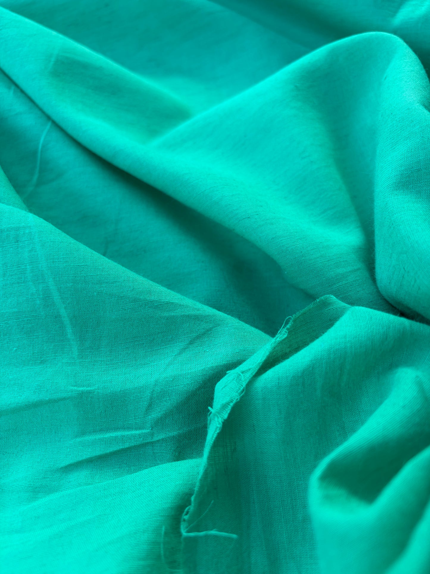 NOA 022 voile cotton/linen grass green