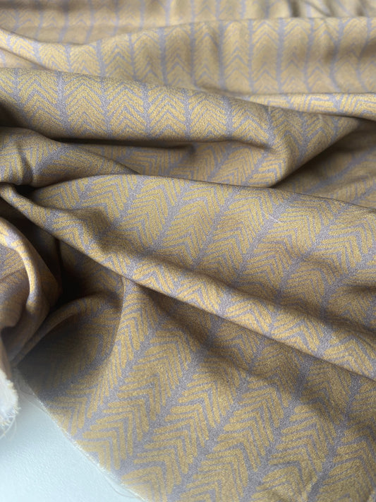 POLO 034 viscose fibrane watercolour herringhbone