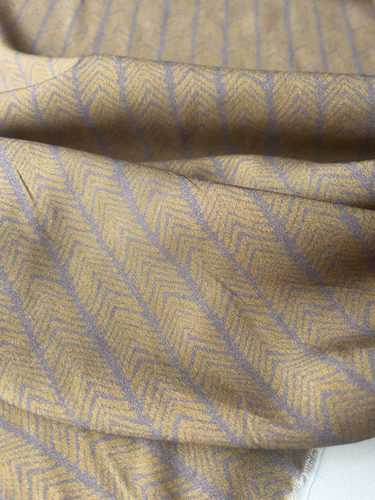 POLO 034 viscose fibrane watercolour herringhbone
