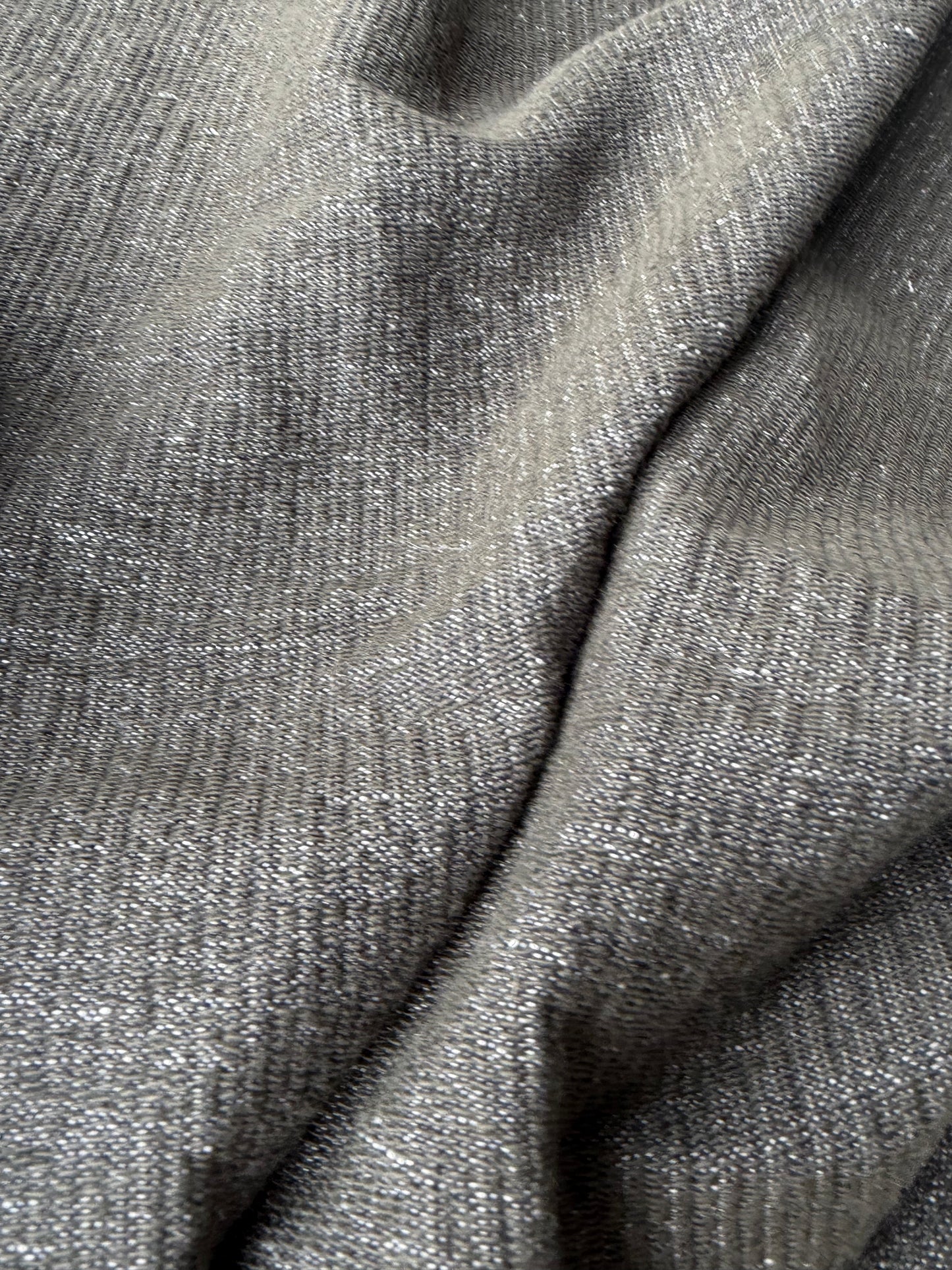 ISE 002 heavy cotton structured stripes dark green
