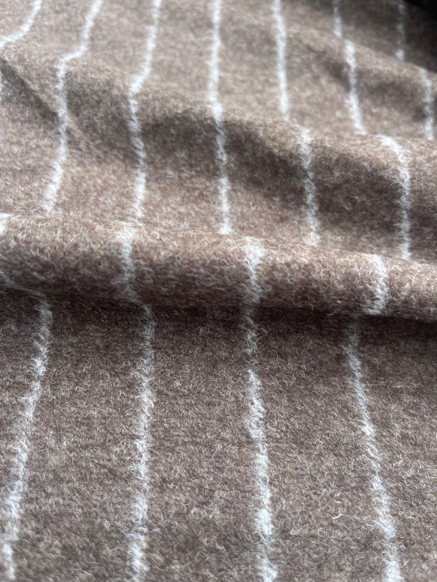 LANDRY 028 heavy wool stripes tabac