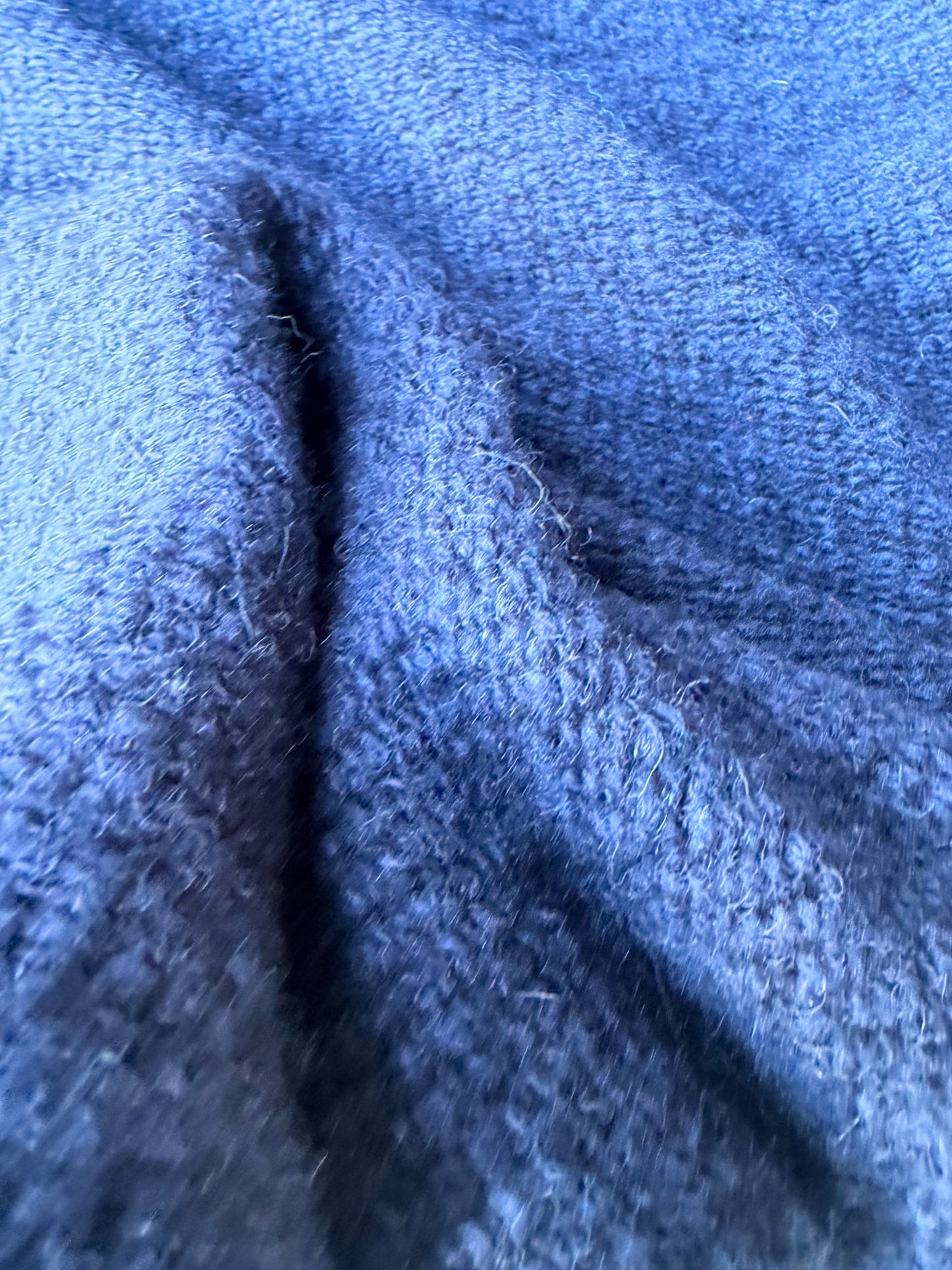 ISE 007 heavy boiled wool blue fantasy