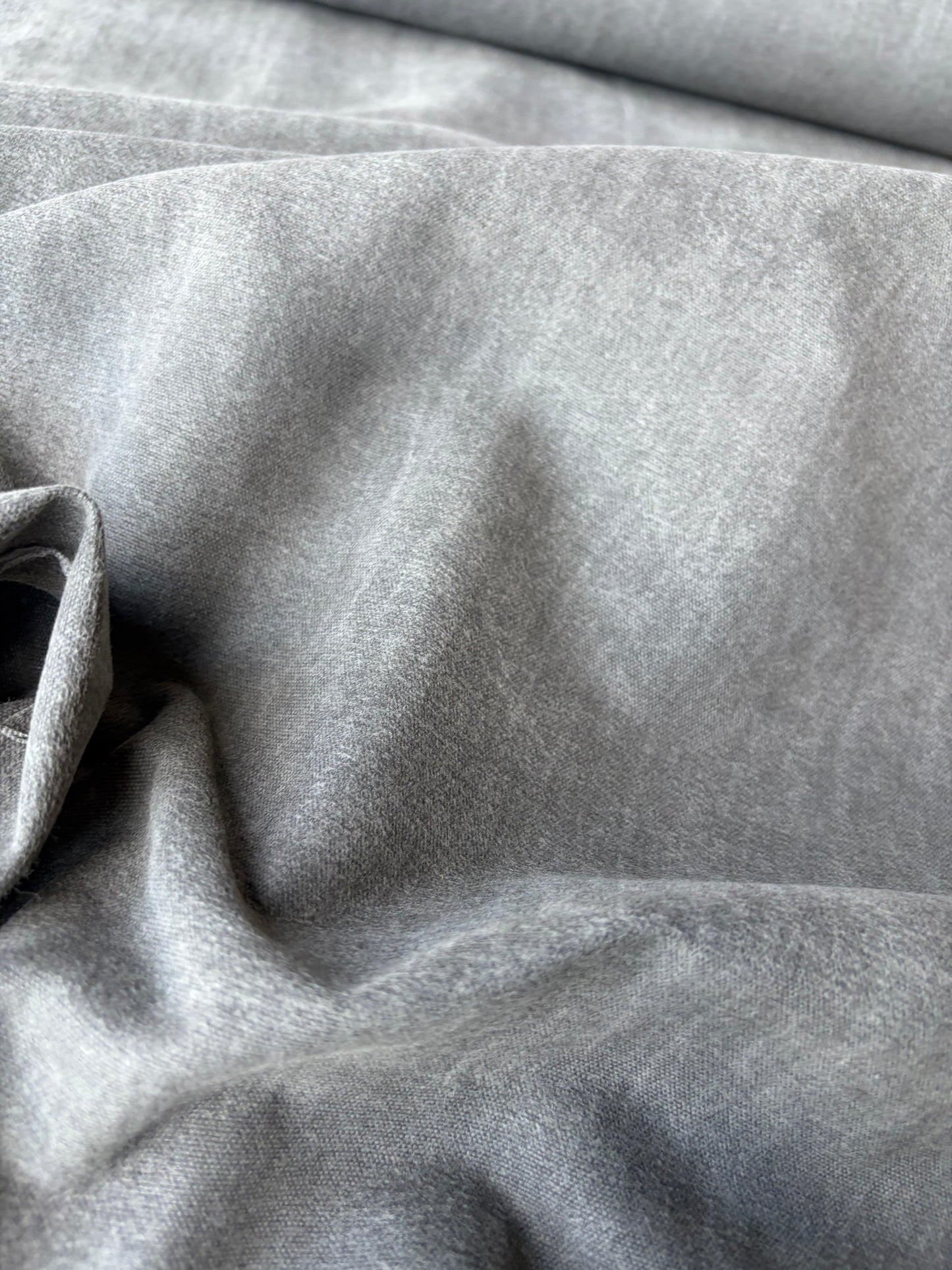 ISE 009 grey stonewashed heavy cotton canvas stretch