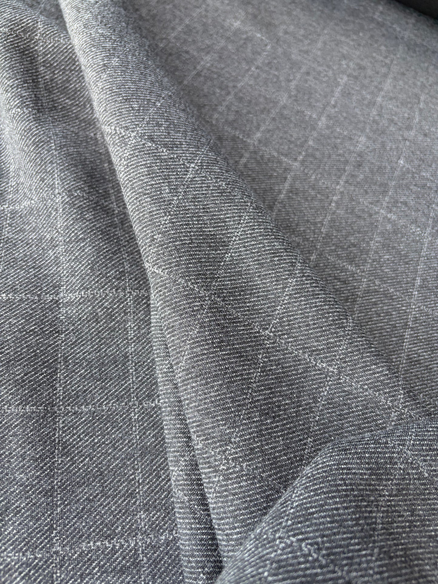 ISE 010 checkered wool double face