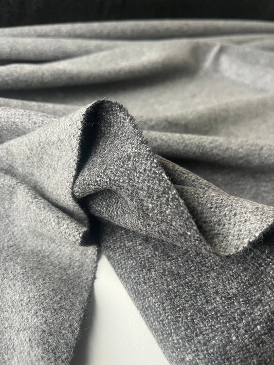 FLAVIO 006 wool caban grey double face