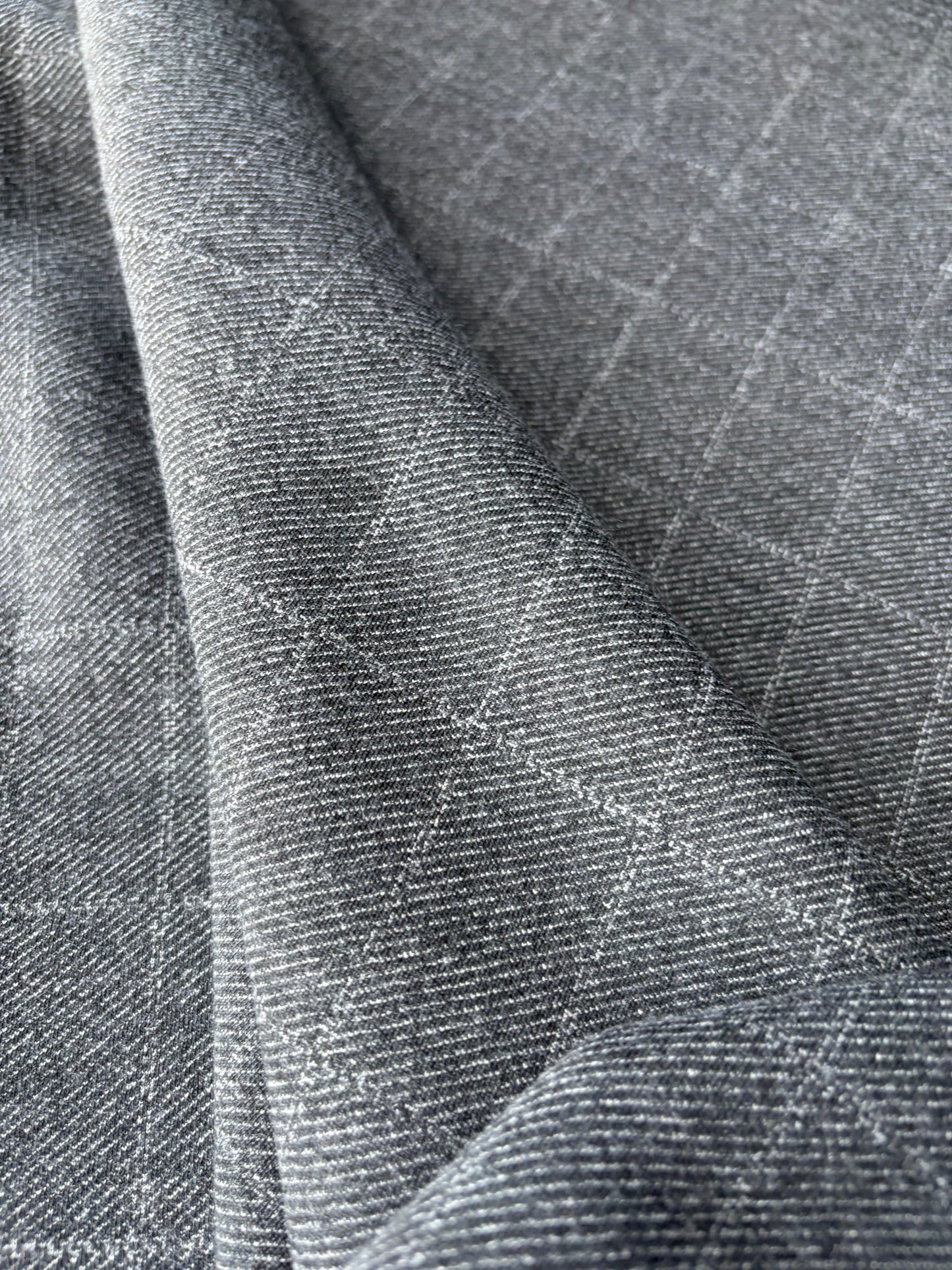 ISE 010 checkered wool double face