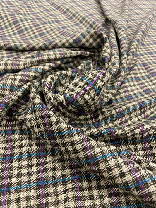 Jonny 030  colorwoven checkered viscose