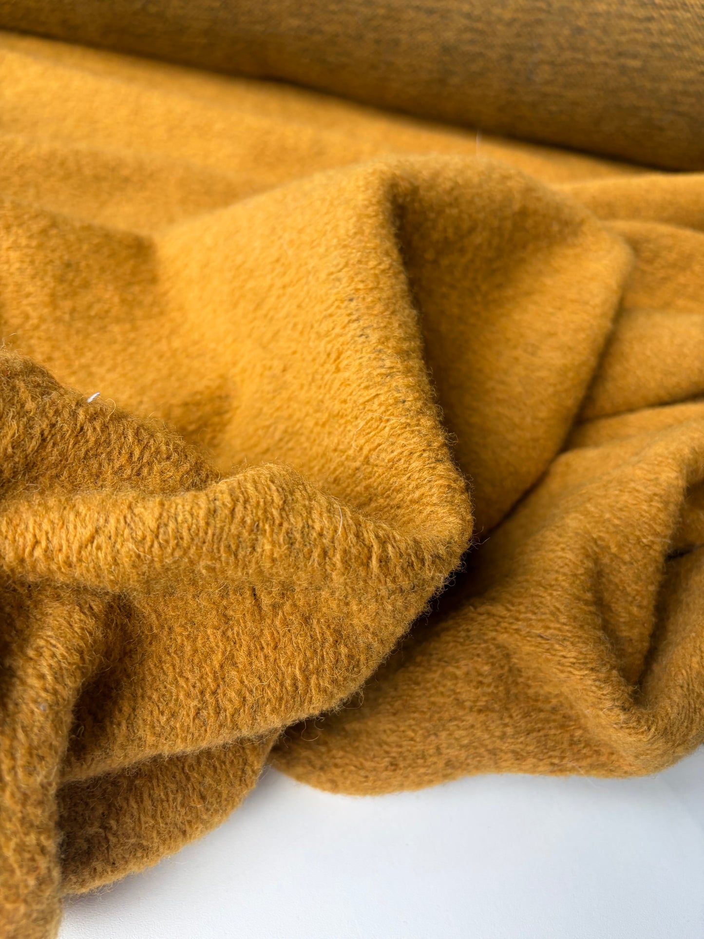 ISE 013 ocher boiled wool XL