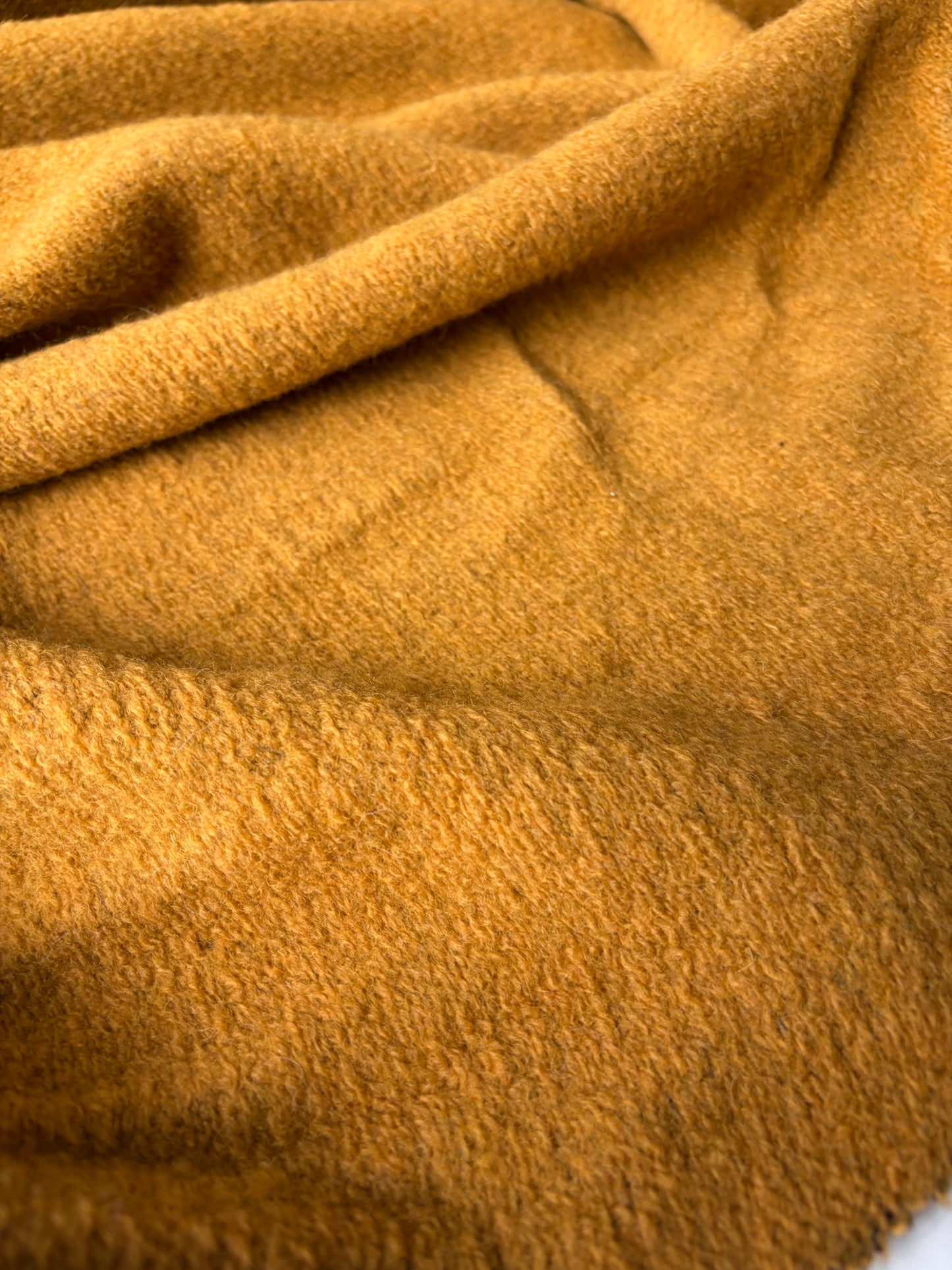 ISE 013 ocher boiled wool XL
