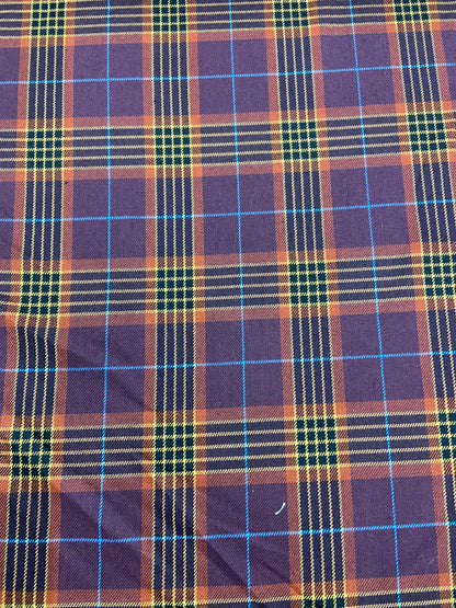 Jonny 025 colorwoven checkered viscose
