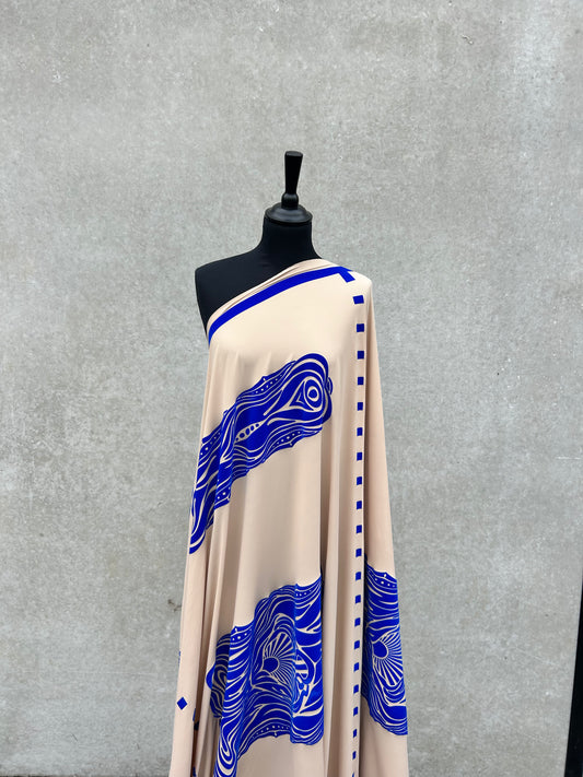 STELLA 004 jersey flock print