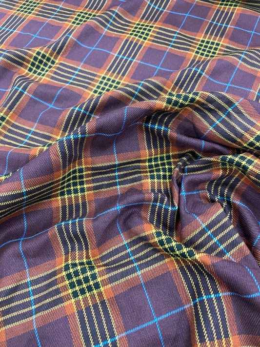 Jonny 025 colorwoven checkered viscose