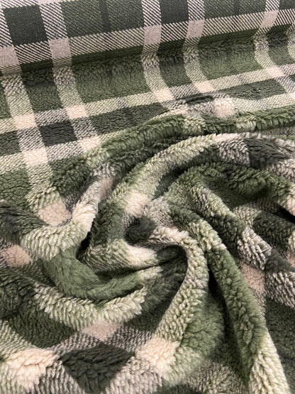 Jonny 024 Teddy bicolor checks design