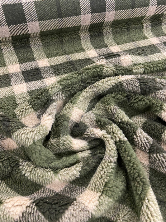 Jonny 024 Teddy bicolor checks design