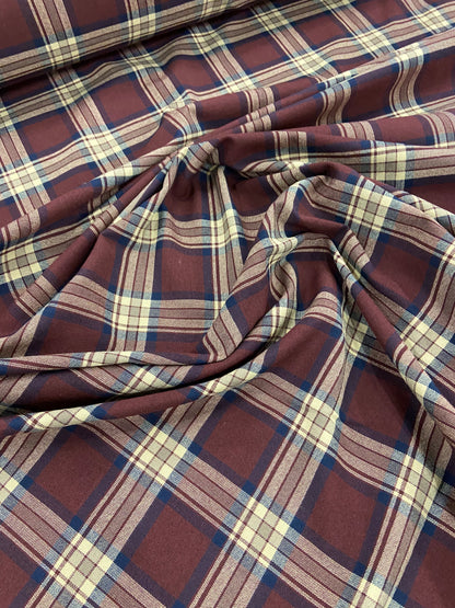 Jonny 021 colorwoven checkered viscose