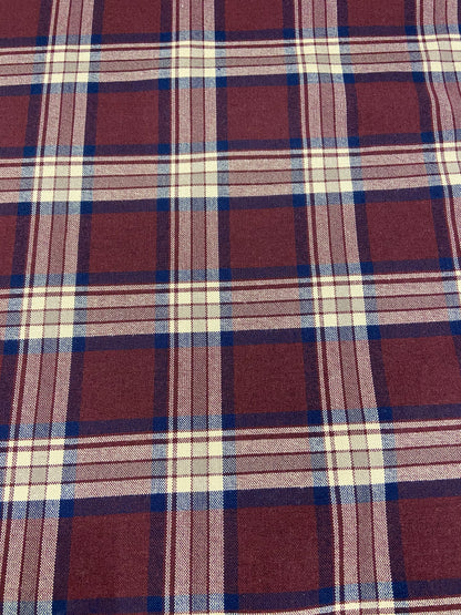Jonny 021 colorwoven checkered viscose