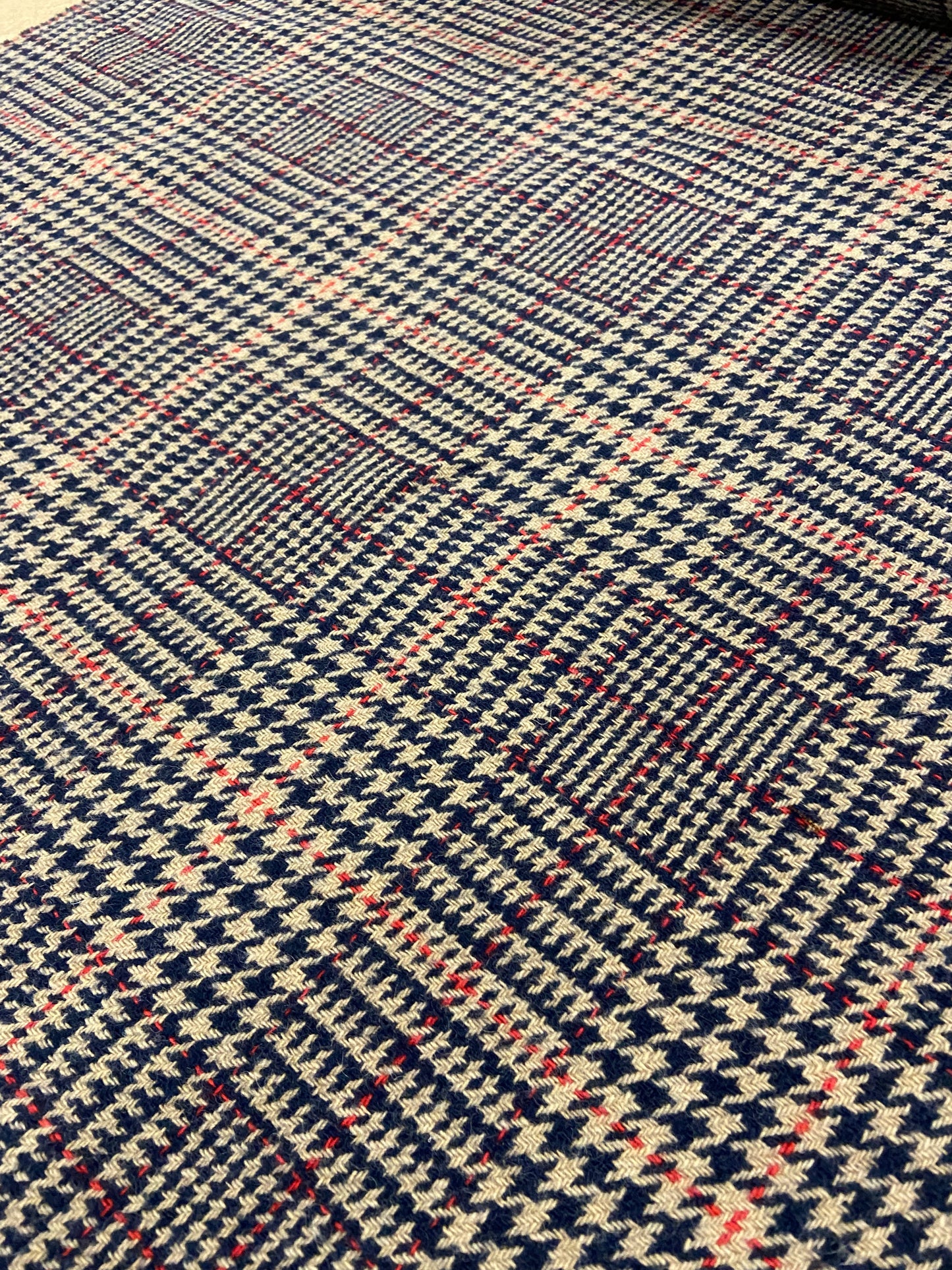 Jonny 020 checkered coat fabric