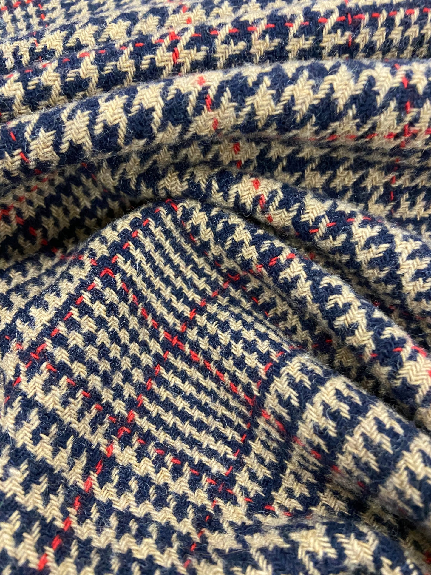 Jonny 020 checkered coat fabric
