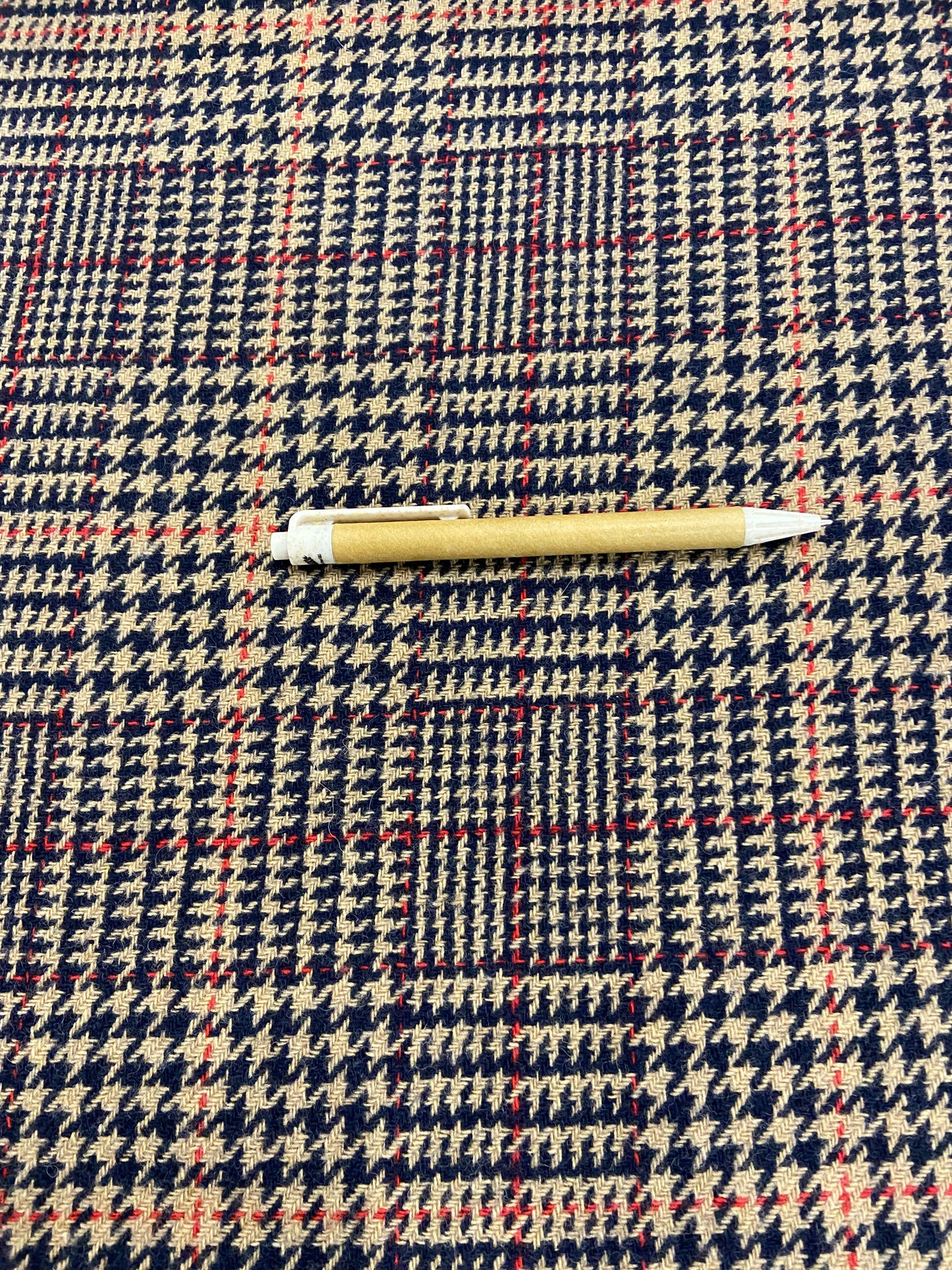 Jonny 020 checkered coat fabric