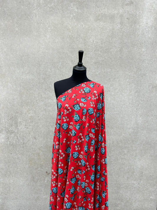 STELLA 010 jersey flower print
