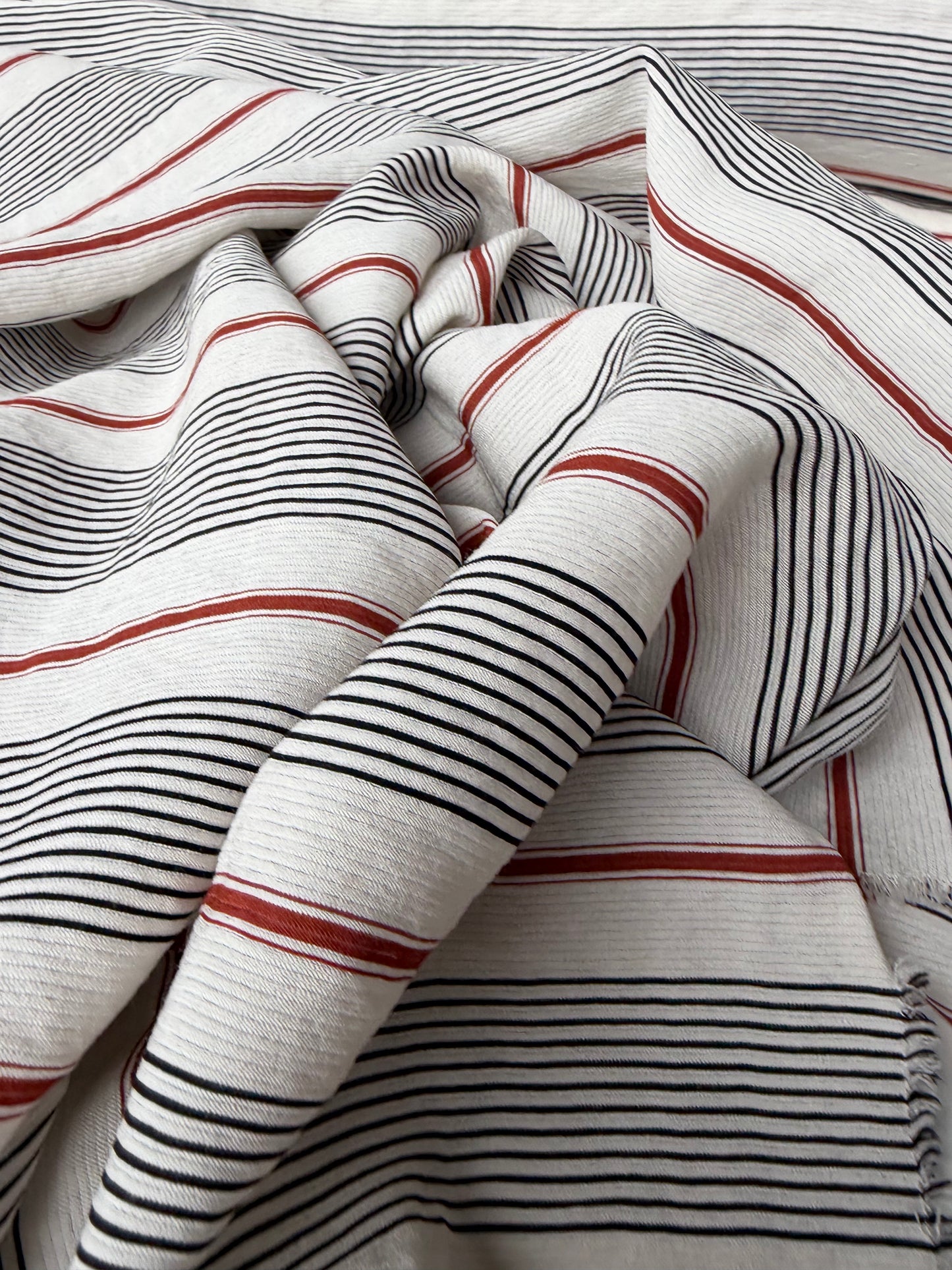 ISE 018 viscose voile stripes