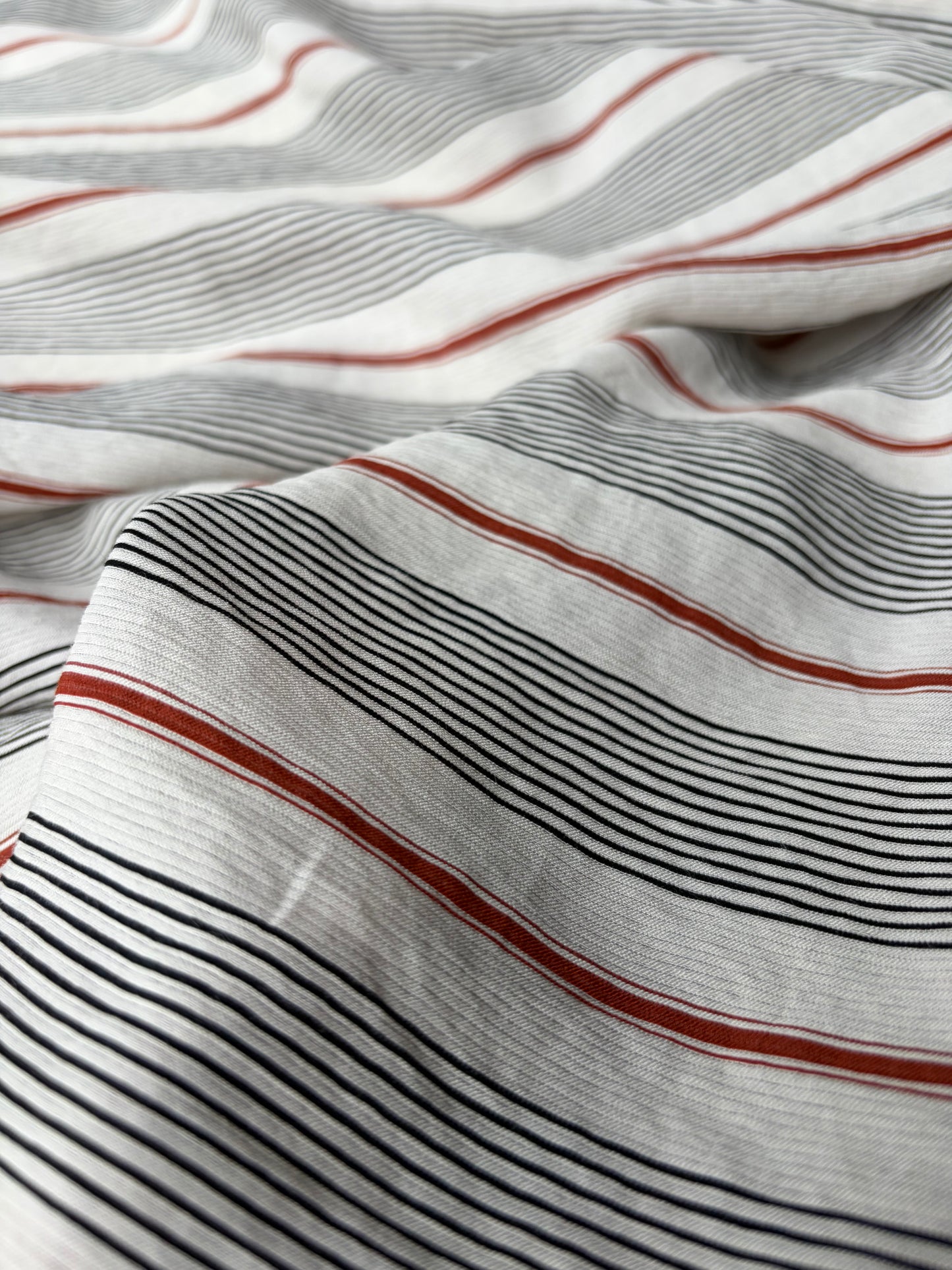 ISE 018 viscose voile stripes