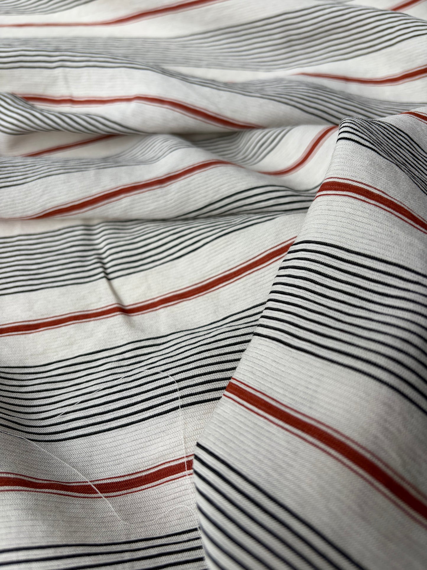ISE 018 viscose voile stripes
