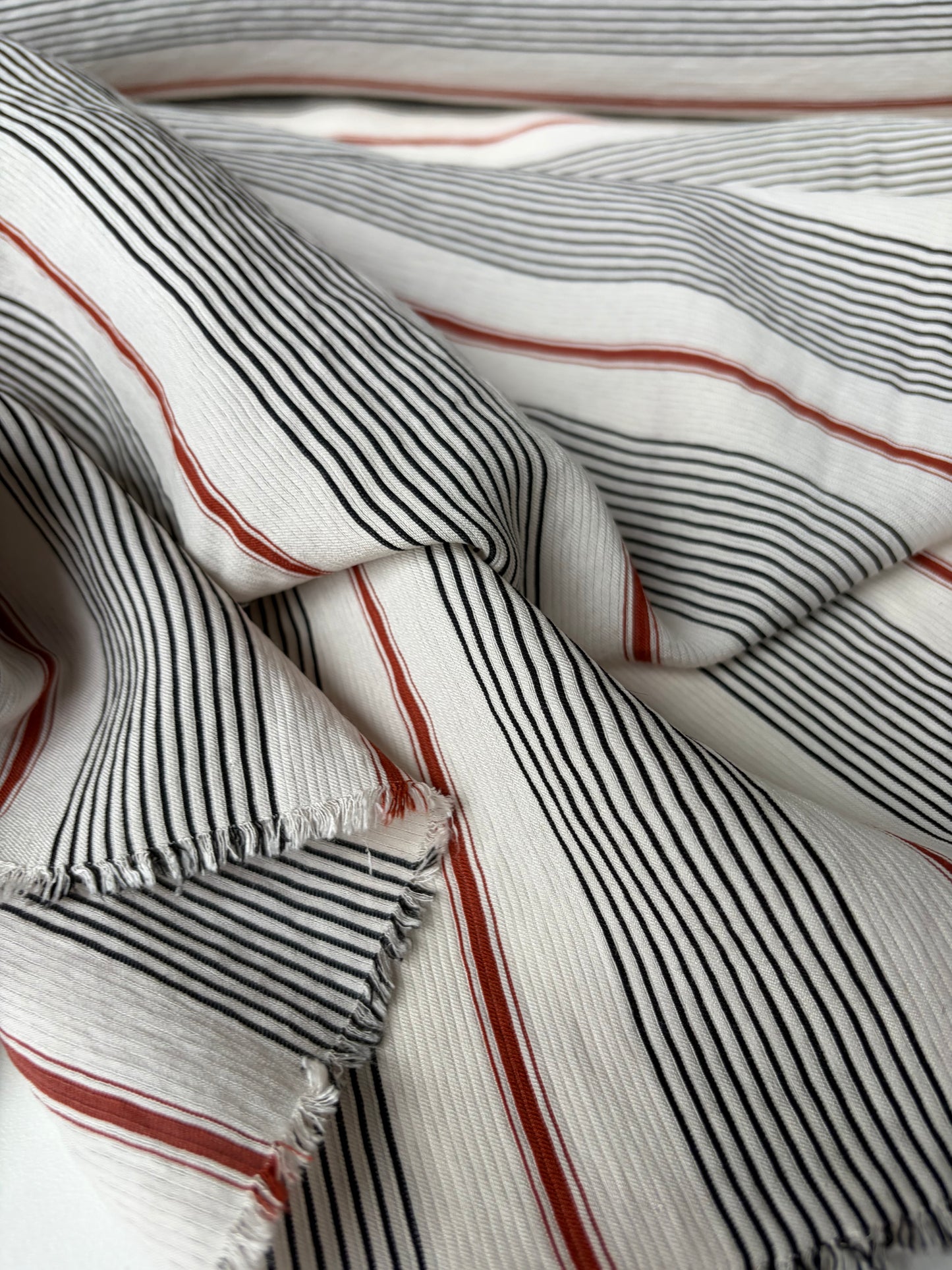 ISE 018 viscose voile stripes