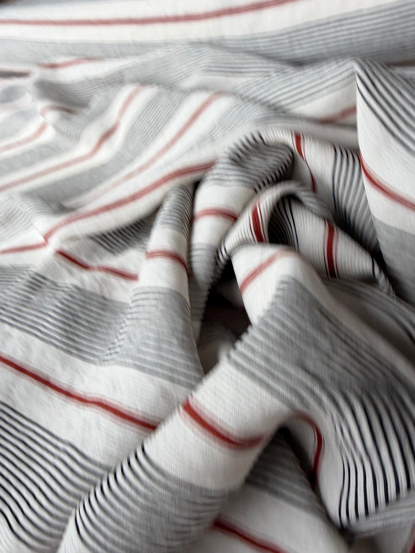 ISE 018 viscose voile stripes